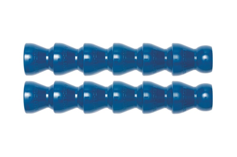 Coolant Hose Component, Acetal Copolymer, Segment, 1/2" Hose ID, 5-1/2" Length (Pack of 2),51801, Blue